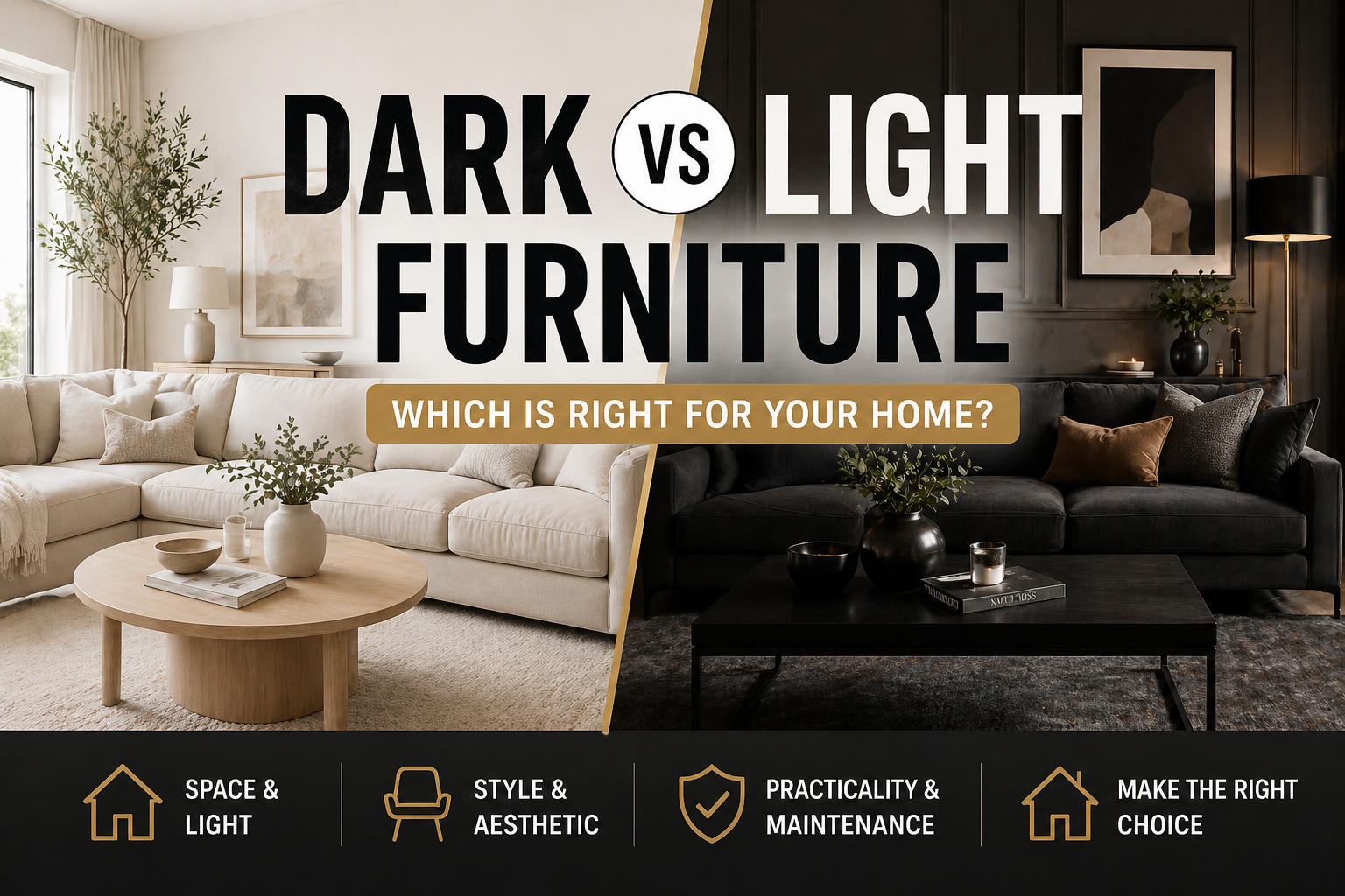 Dark vs Light Furniture: Which Is Right for Your Home?